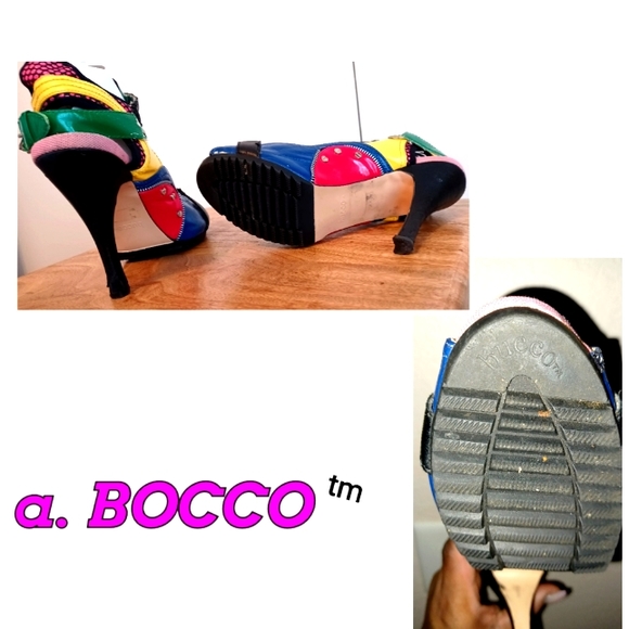 VINTAGE! PRE-OWNED* PEEP TOE SLING BACK BEAUTIES! - Picture 9 of 9